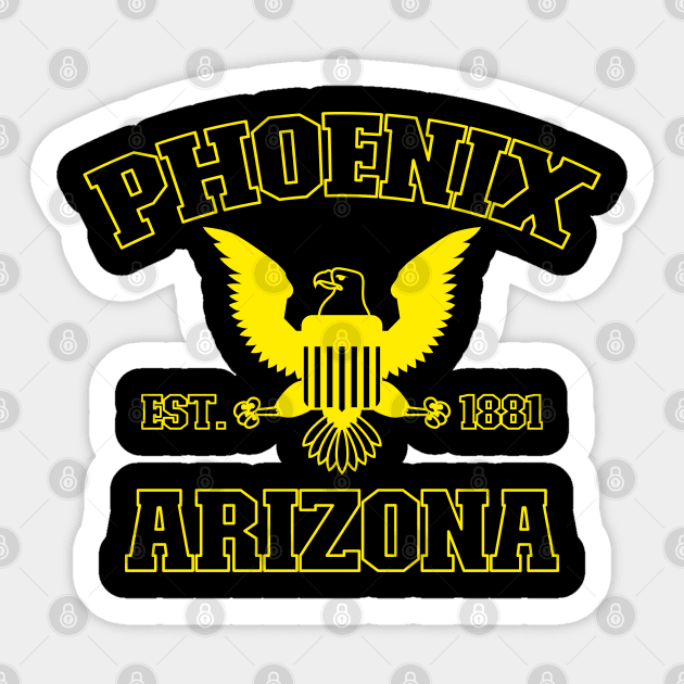 Phoenix Arizona Phoenix AZ Sticker by TeeLogic